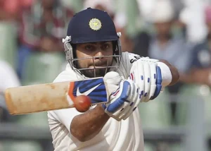 player playing with cricket bat